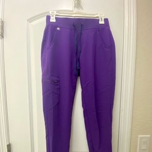 Figs Purple Zamora Jogger Scrub Pants